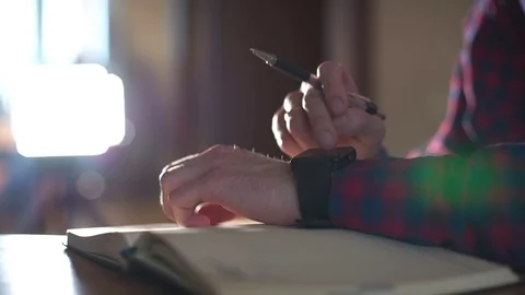 Businessman Using Smart Watches Stock Footage 75580031