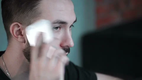 Businessman is using smartphone to call Video stock 86248646