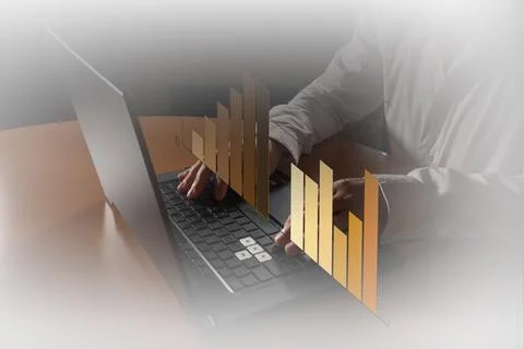 Businessman using technology Stock Photos