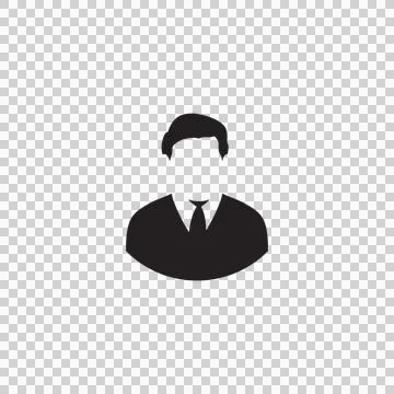 Businessman  vector icon isolated Stock Illustration