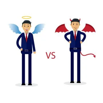 Businessman Vector Illustration. Stock Illustration
