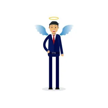 Businessman Vector Illustration. Stock Illustration