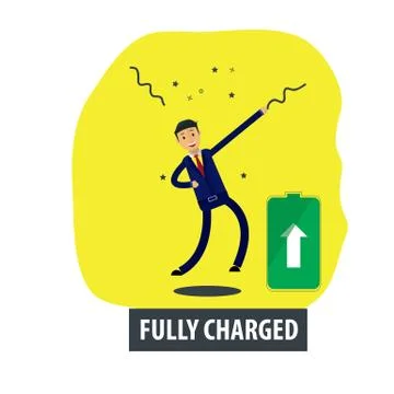 Businessman Vector Illustration. Stock Illustration