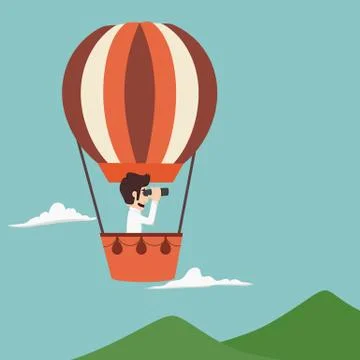 Businessman vision Stock-Illustration