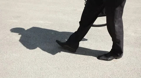Businessman walking Stock Footage 35832038