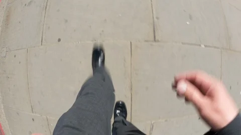 Businessman walking Stock-Footage 105082530