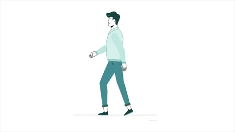 Businessman is walking somewhere Stock Footage 167800549