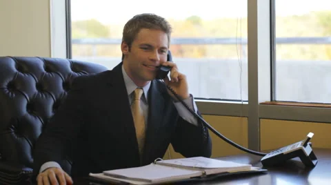 Businessman at work. Видео 5190718