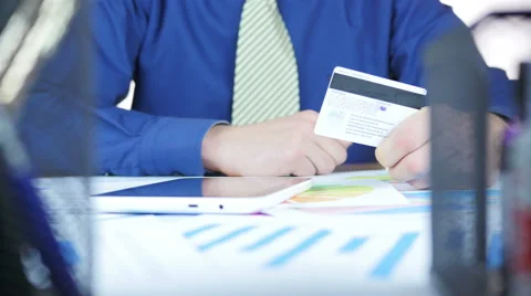 Businessman At Work Stock Footage 64052352