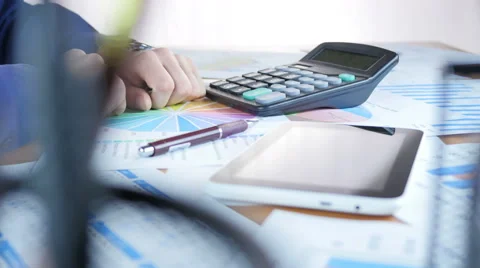 Businessman Work Hours Stock Footage 64058138