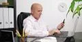 Businessman Work Indoor Office Sync Mobile Phone Data Laptop Computer Check List 4k or 4k+ Resolution