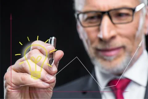 Businessman working with cloud computing diagram Photos