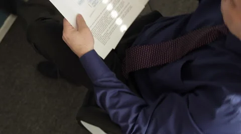 Businessman Working with the Documents Stock Footage 47894058