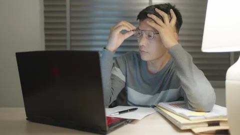 Businessman working Stock-Footage 164313203