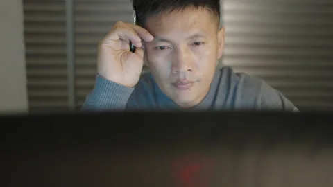 Businessman working Stock-Footage 164313835