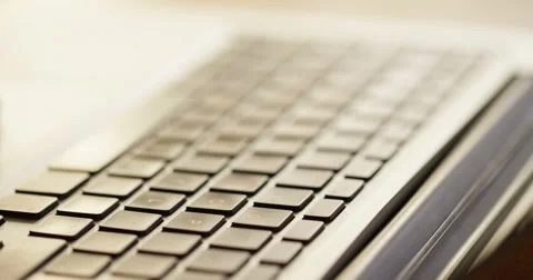 Businessman working from home. Closeup of hands typing an email. Stock Footage 58955865