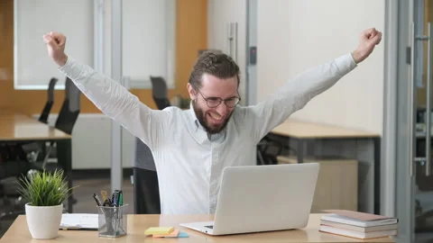 Businessman working on office. Stock Footage 279868285