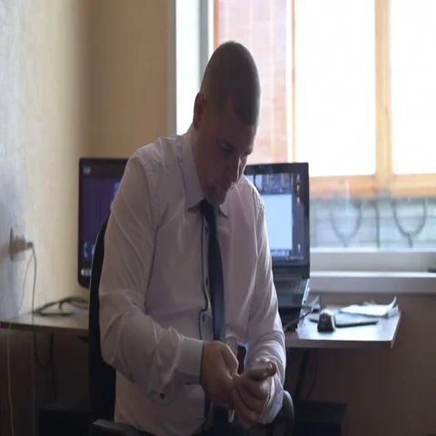 Businessman working with smartphone Stock Footage 69586609