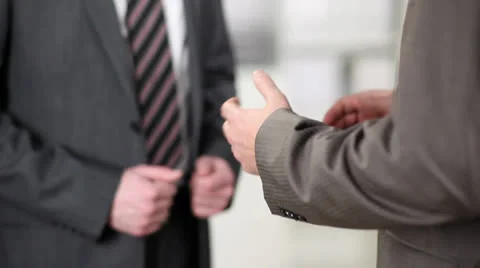 Businessmen having a discussion Stock-Footage 26957261