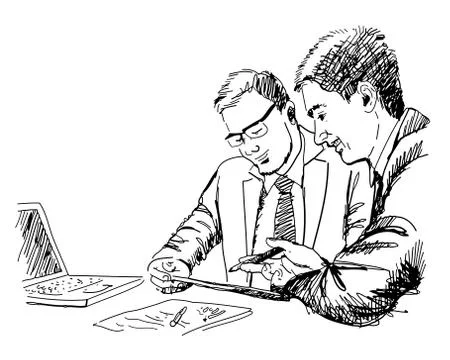 Businessmen Stock Illustration