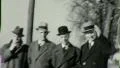 Businessmen Industrialists Standing Together 1930s Vintage Film Home Movie 1845 HD Footage