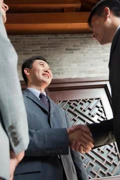 Businessmen Talking Stock Photos