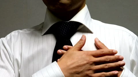 Businessmen using sign language Stock Footage 335390085