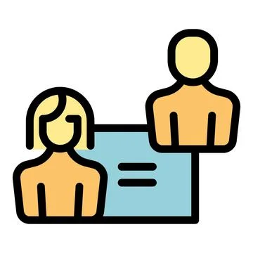 Businesspeople comparing data on a table, discussing strategy and performance Stock Illustration