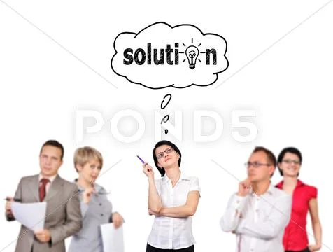Businesspeople Stock Illustration