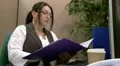 Businesswoman checking files HD Footage