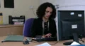 Businesswoman makes mistake on computer HD Footage