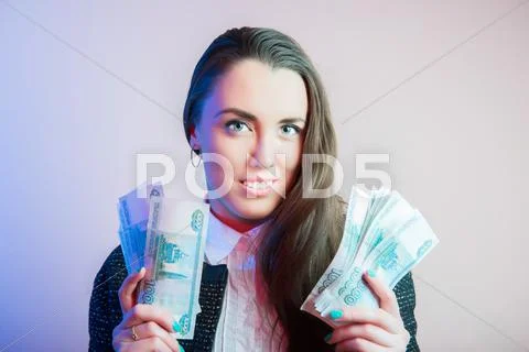 Businesswoman portrait, sexy businesswoman Stock Photos
