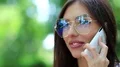 Businesswoman with smartphone HD Footage
