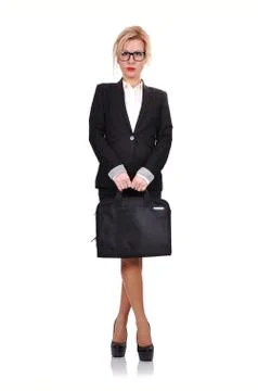 Businesswoman standing Stock Photos