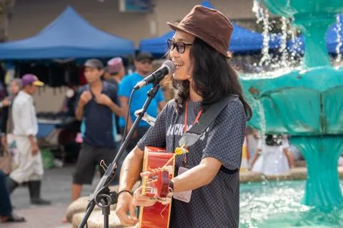 Buskers Performance Stock Photos