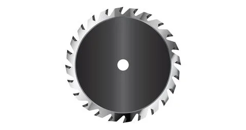 Buss Saw Blade Illustrazione stock