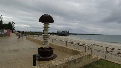 Busselton jetty 스톡 동영상 211050938