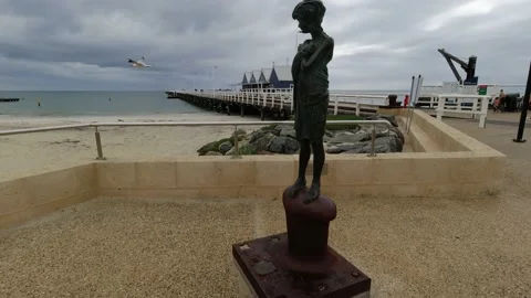 Busselton jetty 스톡 동영상 211051439