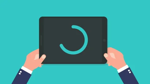 Bussines hand holding tablet with checkmark Video stock 169998672