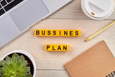 Bussines plan concept. Fotos de archivo