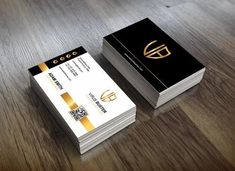 Bussiness card template Stock Illustration