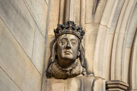 Bust of a King Stock Photos