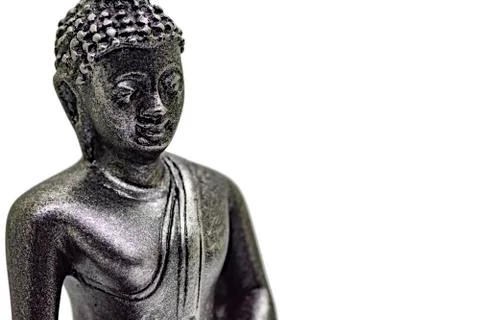 Bust of litle buddha Stock Photos