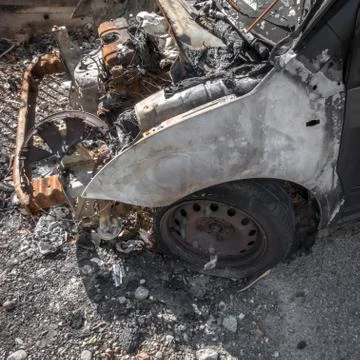 Busted engine Foto stock