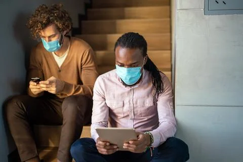 Busy business men, programmers software developer engineer working on compu.. 스톡 사진