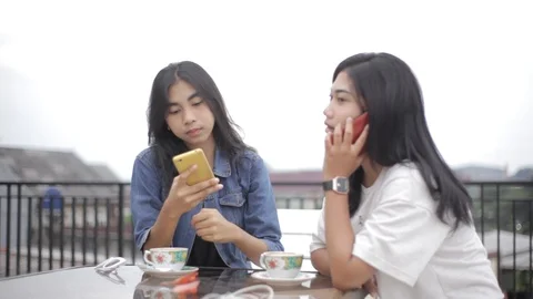 Busy with Cell Phone Stock Footage 111178186