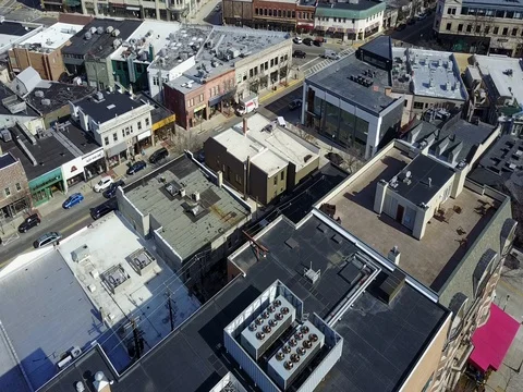 Busy City 4K Stock Footage 73748796