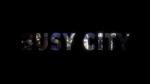 Busy city 4K Stock Footage 277260743
