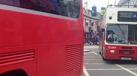 Busy City Junction Timelapsed Stock-Footage 11694270