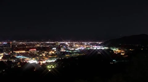 Busy City at night 스톡 동영상 4732110